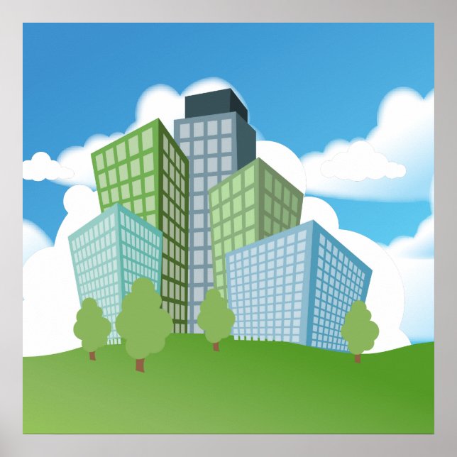 Big Time Corporation - Skyscraper Poster (Framsidan)