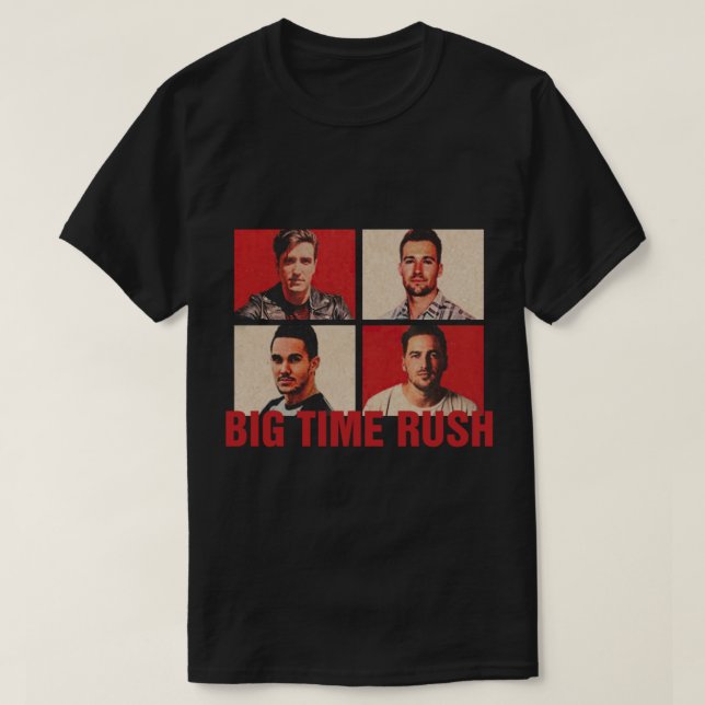 Big Time Rush (12) T Shirt (Design framsida)