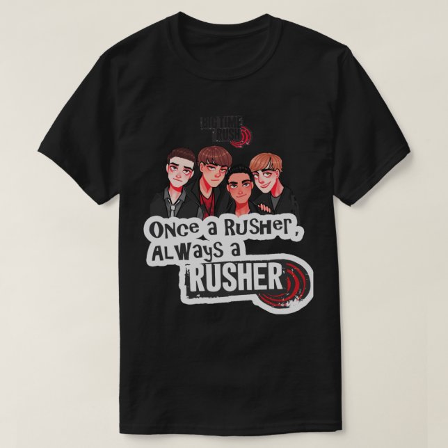 Big Time Rush (3) T Shirt (Design framsida)