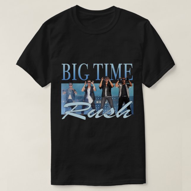 Big Time Rush Blue T Shirt (Design framsida)