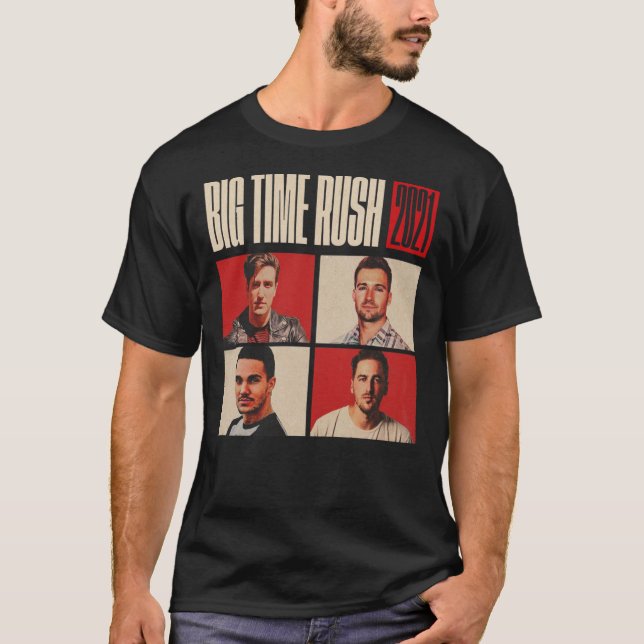 Big Time Rush BTR   T Shirt (Framsida)
