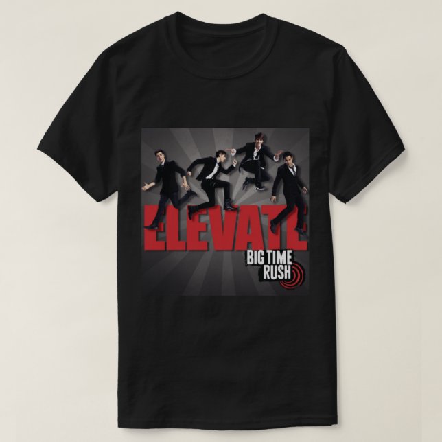Big Time Rush Elevate T Shirt (Design framsida)