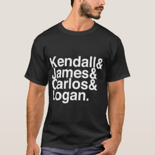 Big Time Rush Helvetica Lista T Shirt