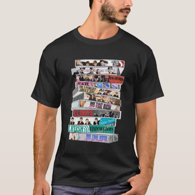 Big Time Rush Kassettrulle T Shirt (Framsida)
