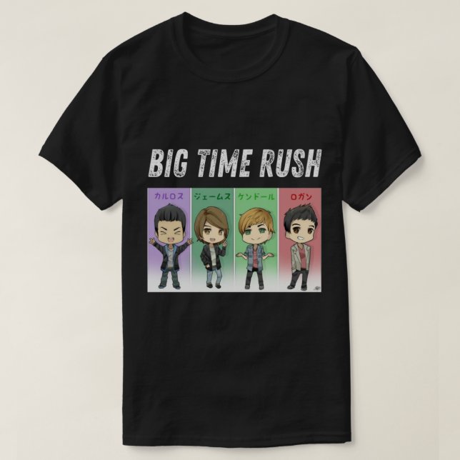 Big Time Rush Reunion T Shirt (Design framsida)