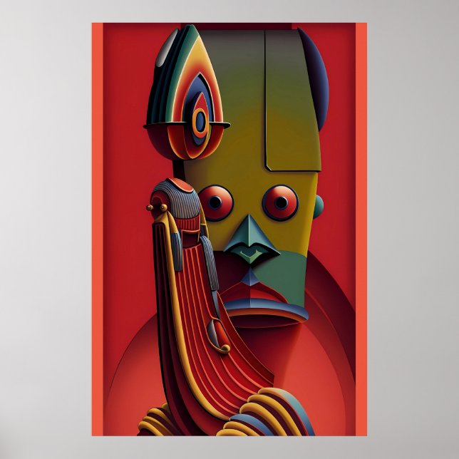 Big Tin Tan Tong II Ken Gage Art Poster (Framsidan)