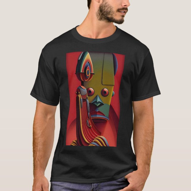 Big Tin Tan Tong II Ken Gage Art T Shirt (Framsida)