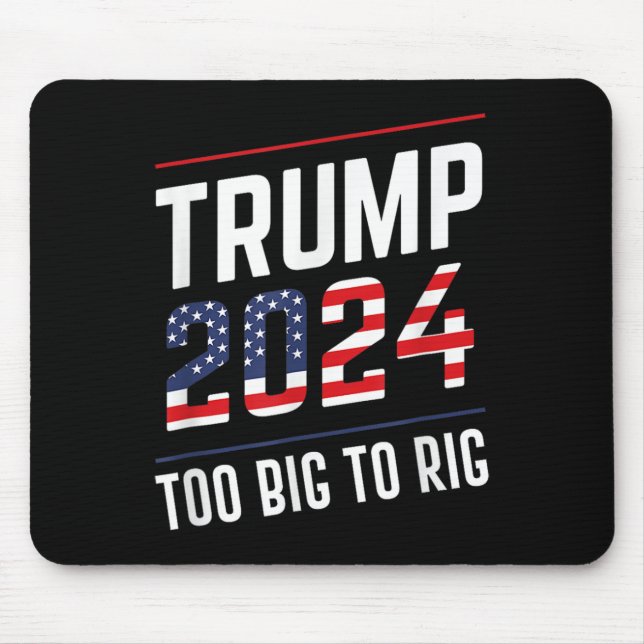 Big to Rig Trump 2024 Musmatta (Framsidan)