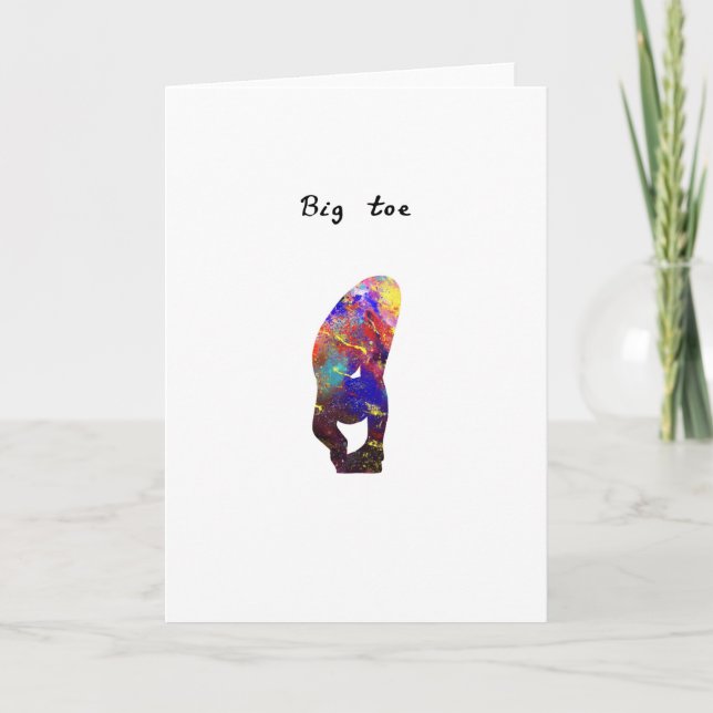 Big Toe Kort (Framsida)
