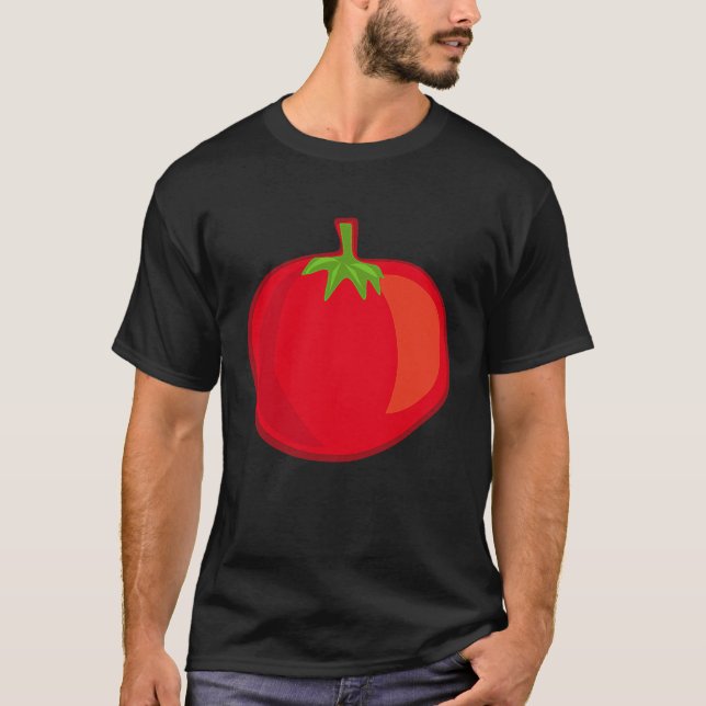 Big Tomato Vegetable T Shirt (Framsida)