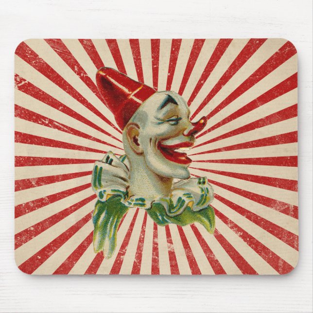 Big Top Vintage Laughing Clown Musmatta (Framsidan)