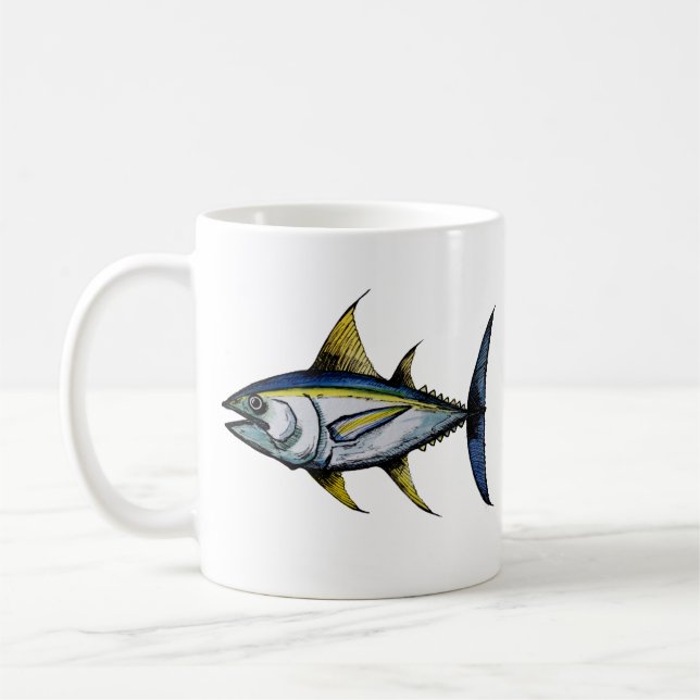 Big Tuna Fish Kaffemugg (Vänster)