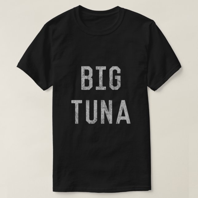 Big Tuna-Vintagen T Shirt (Design framsida)