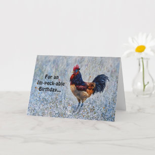 Big Tupp Farm Flowers Pun Funny Birthday Card Kort