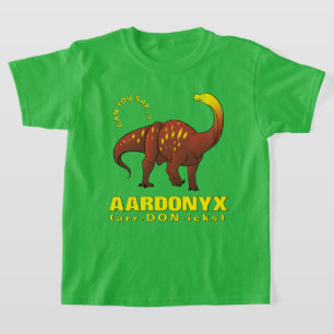 Big Utdöda Namn (#1): Aardonyx dinosauurbarn T Shirt