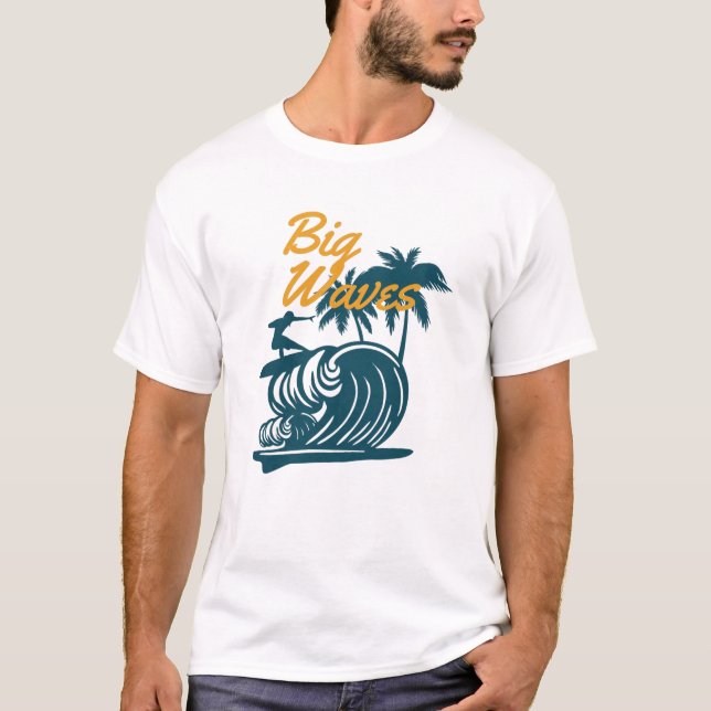 Big Vågar T Shirt (Framsida)