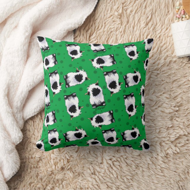Big Valais Blendorse Sheep Kudde (Filt)