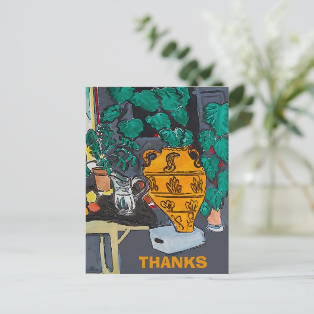 Big Vas Vykort (Stående Fram)