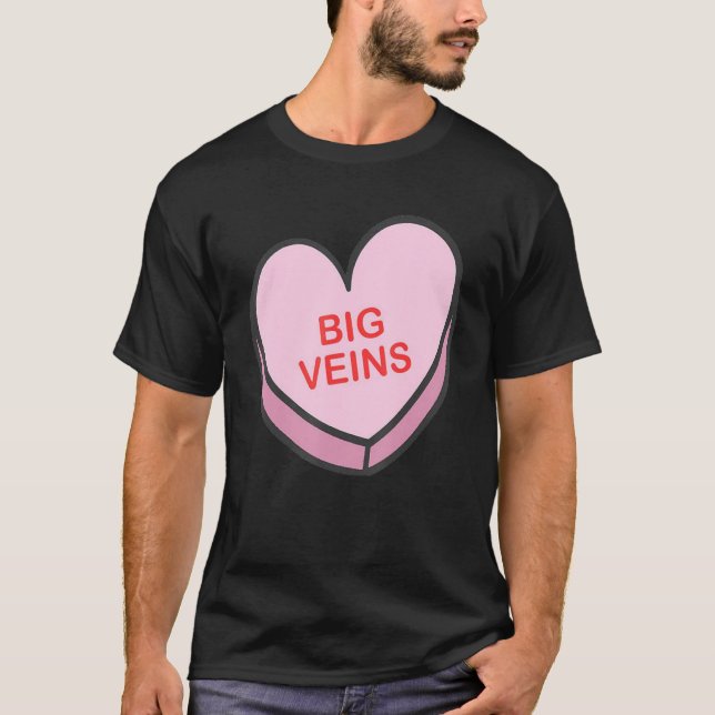 Big Veins Happy Valentines Day Nurse Group Matchin T Shirt (Framsida)