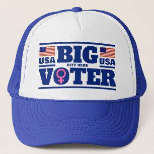 Big Voter™ Truckerhatt (Anpassa den!) Keps