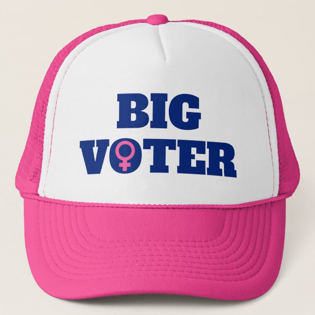 Big Voter™-Truckerkeps Keps (Framsida)