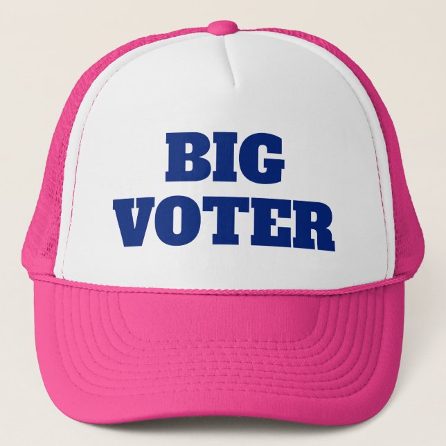 Big Voter™-Truckerkeps Keps (Framsida)