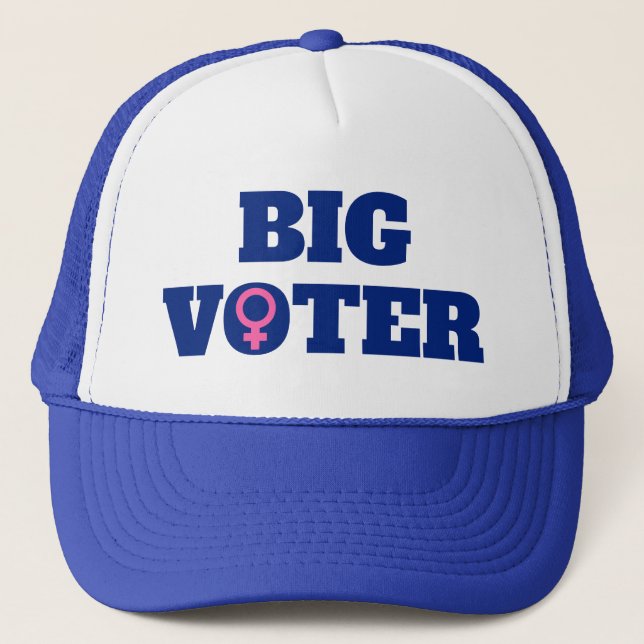Big Voter™-Truckerkeps Keps (Framsida)