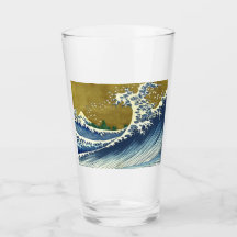Big Wave (Blue and Guld Japansk Art, Hokusai)