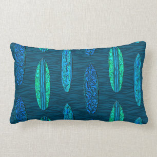 Big Wave Hawaiian Surfboard Lumbarkudde