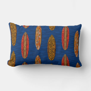 Big Wave Hawaiian Surfboard Lumbarkudde