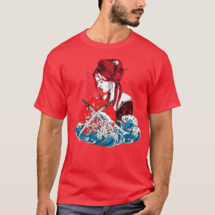 Big wave Kanagawa Japan, Anime T Shirt
