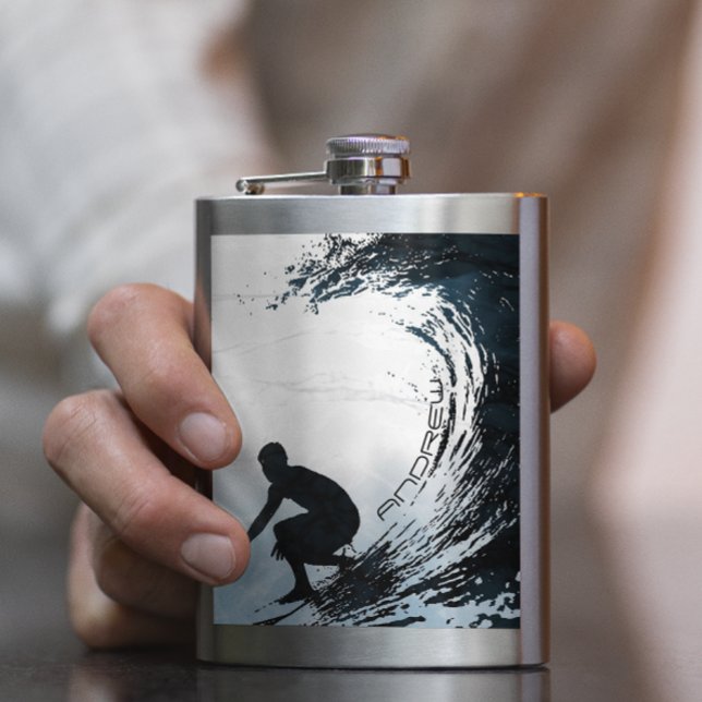 Big Wave Surfer Personlig Gift Fickplunta (Skapare uppladdad)