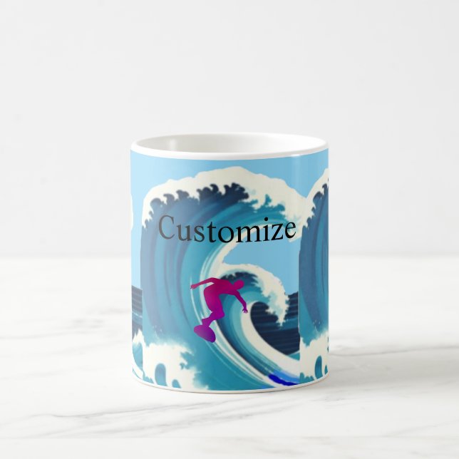 Big Wave Surfer Thunder_Cove Kaffemugg (Center)