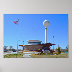 Big well Museum, Greensburg, Kansas Poster