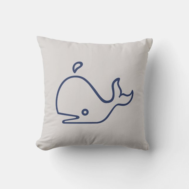 Big Whale Kudde (Framsida)
