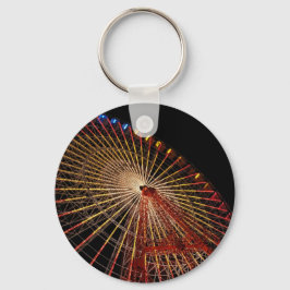 Big Wheel Funfair Night.jpg Nyckelring