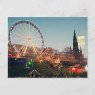Big Wheel i Edinburgh Vykort