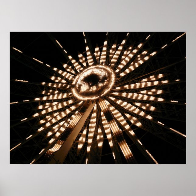 Big Wheel-julstjärna Poster (Framsidan)