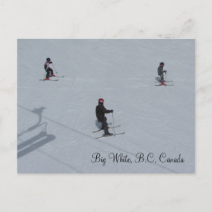 Big White, B.C. Kanada Vykort