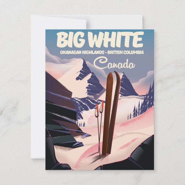 Big White British Columbia Canada ski. (Framsida)