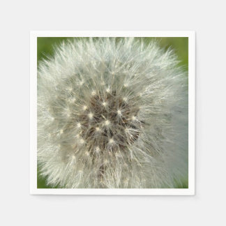 Big White Dandelion Paper Napkin Pappersservett