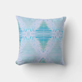 Big White Feather Kudde