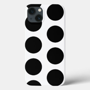 Big White och Black Polka dots