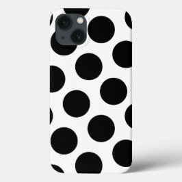 Big White och Black Polka dots