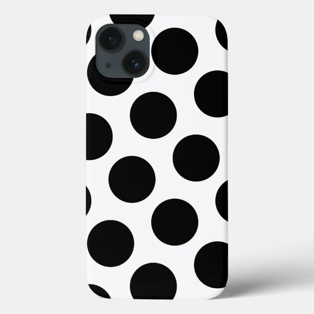 Big White och Black Polka dots (Baksida)