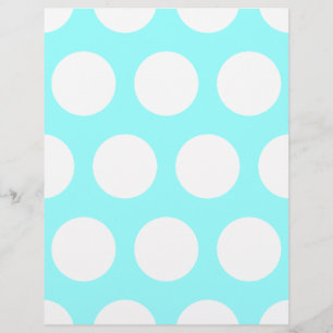 Big White Polka dots Flyer