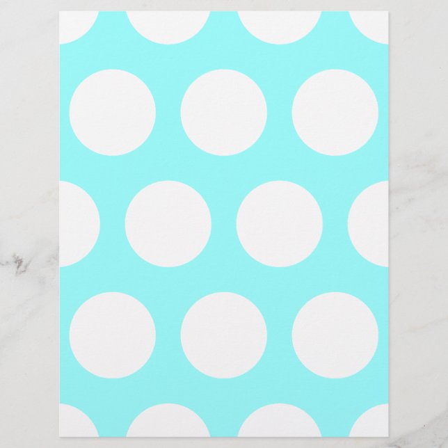 Big White Polka dots Flyer (Framsidan)