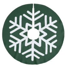 Big White Snowflake på Forest Grönt