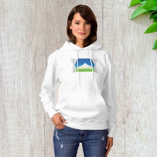 Big White Tält Hoodie T Shirt