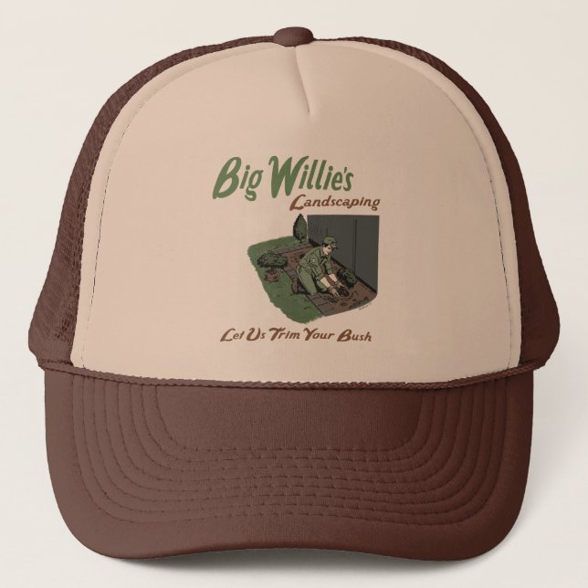 Big Willies Hat Truckerkeps (Framsida)